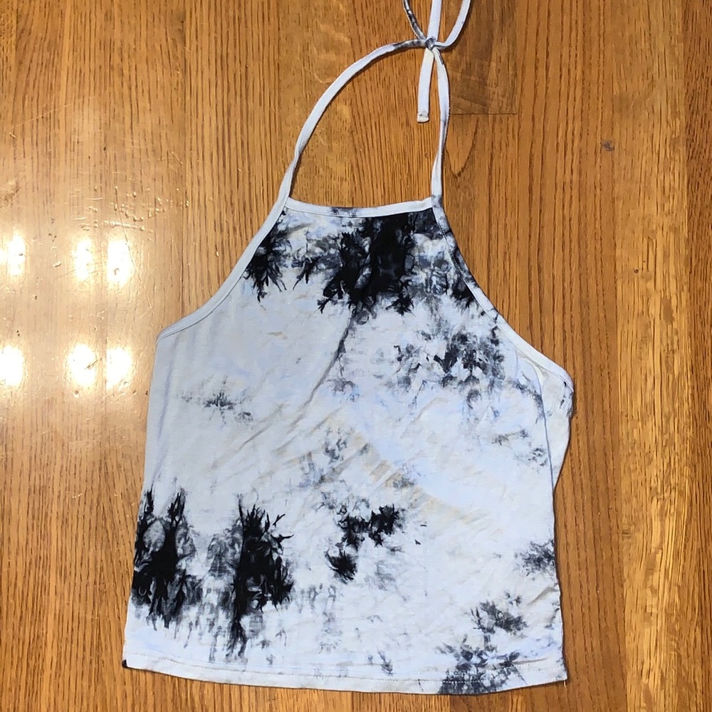Tie Dye Halter Top